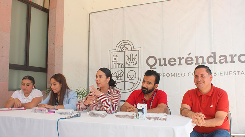 650 láminas se entregaron en Queréndaro: Diana Caballero 