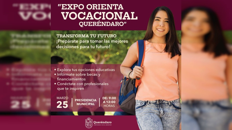 Queréndaro Anuncia la Expo Orienta para Promover Opciones Educativas para los Jóvenes de la Región: Diana Caballero 