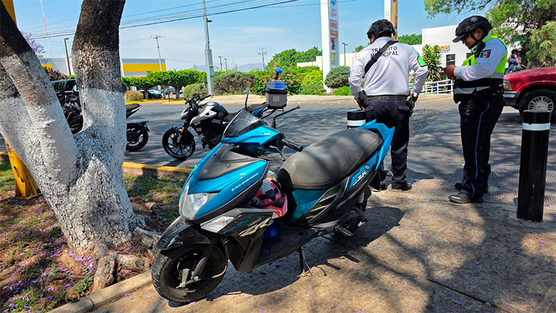 Zamora, Michoacán: Mujer resulta lesionada en accidente de motocicleta  