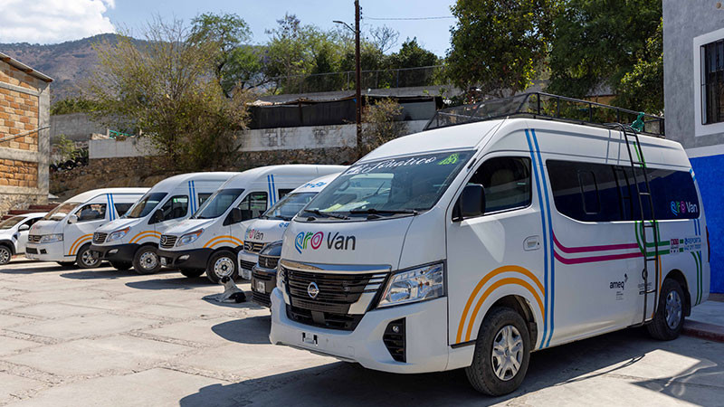 Encabezó Mauricio Kuri arranque de la segunda etapa de Transporte Público QroVan y QroRide en la Sierra Gorda de Querétaro 