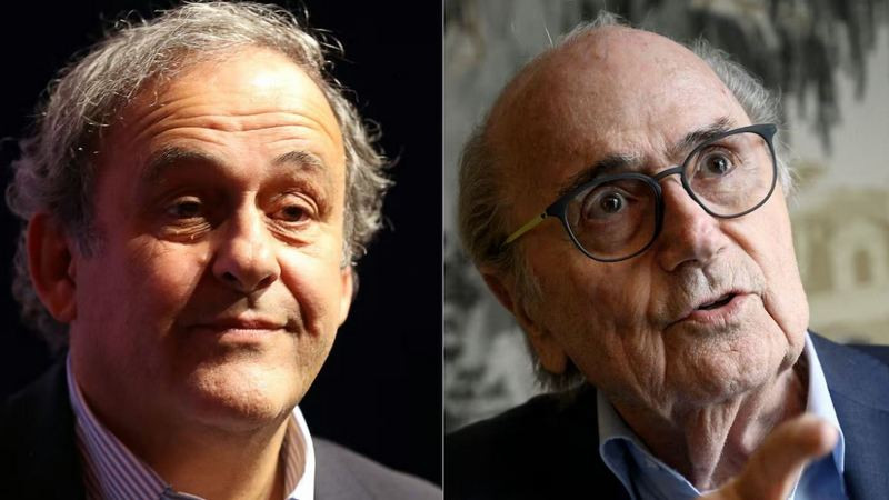 Blatter y Platini son absueltos por fraude en el FIFAgate 