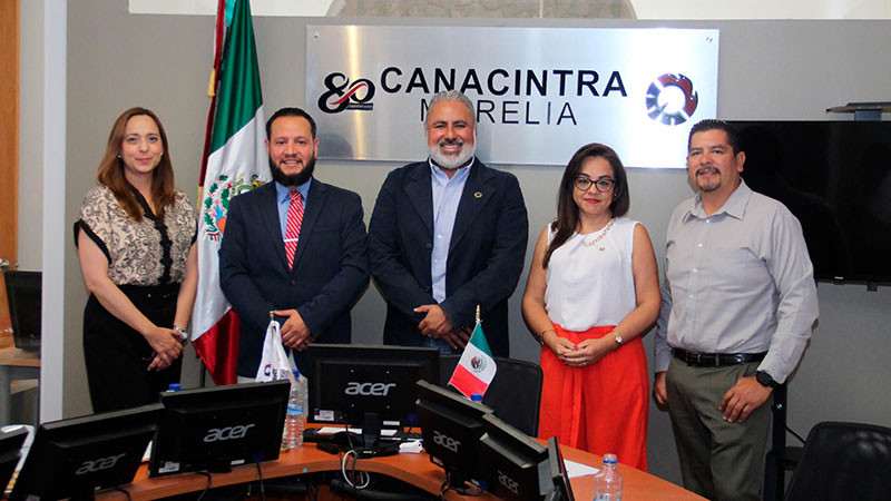 CANACINTRA Morelia e ICATMI suman esfuerzos por la capacitación 