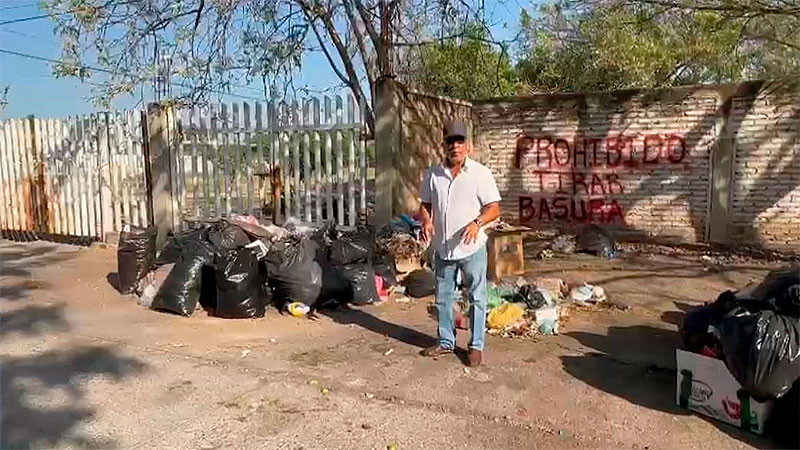 Sin servicio de recolección de basura las tenencias de Buenavista, Michoacán 
