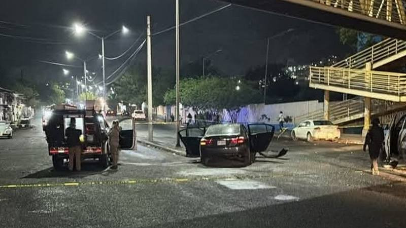 Balacera desata persecución en colonia Industrial de Monterrey; delincuentes huyeron 