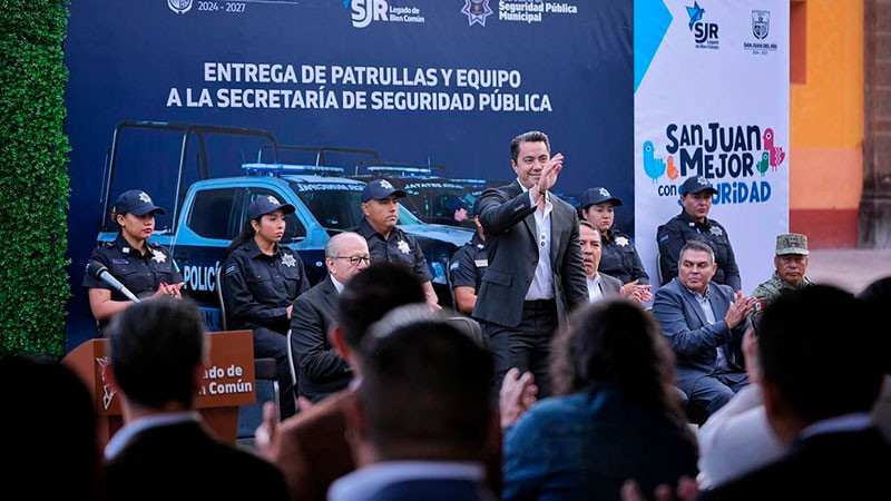 Felifer destaca importancia de fortalecer cuerpos policiacos de Querétaro 