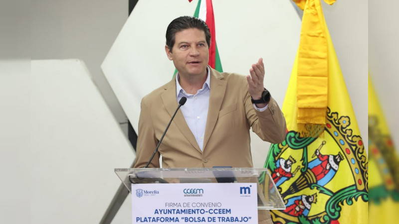 Gobierno de Morelia y empresarios impulsan la oferta laboral en Morelia 