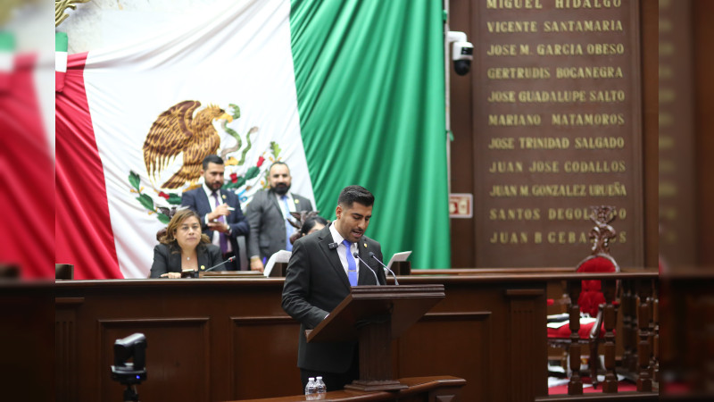 Impulsa Poncho Chávez reforma para sancionar la violencia política de género en el Congreso de Michoacán 