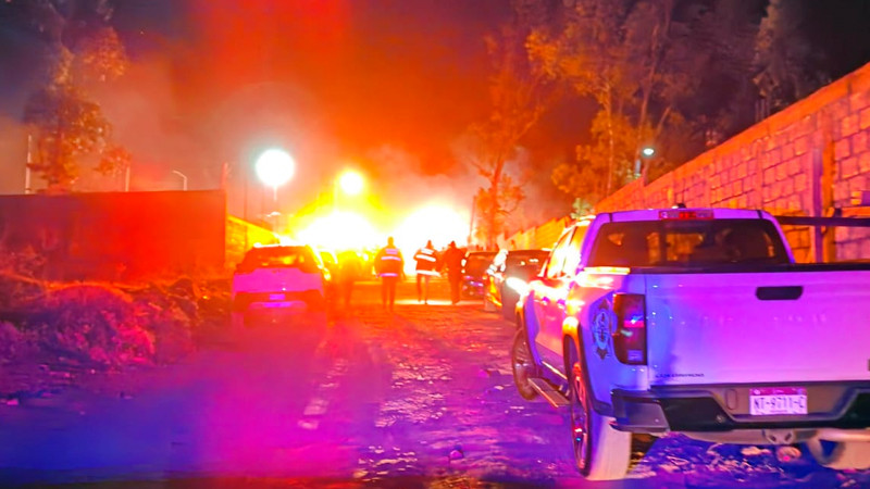 Se incendia vivienda en Morelia, Michoacán; hay dos lesionados 