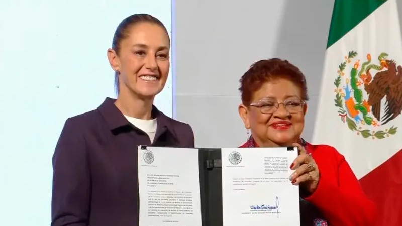 Sheinbaum firma y envía al Congreso reformas para atención a desaparecidos 