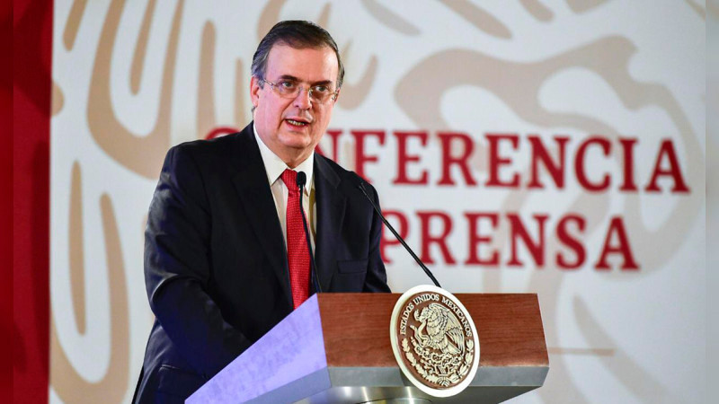 México buscará trato "preferente" ante nuevos aranceles de Trump, anuncia Ebrard 