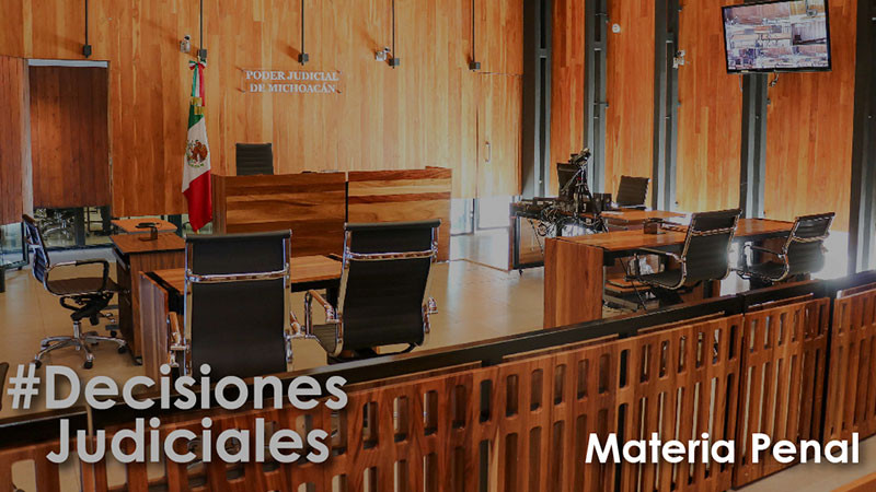 Por robo de vehículo de motor terrestre y robo calificado grave, dictan 12 años y 1 mes de prisión en Zamora 