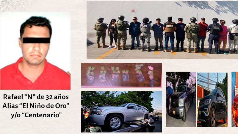 Cae presunto líder de organización criminal del Pacífico; con detención descubren tráfico de opioides en Morelos 