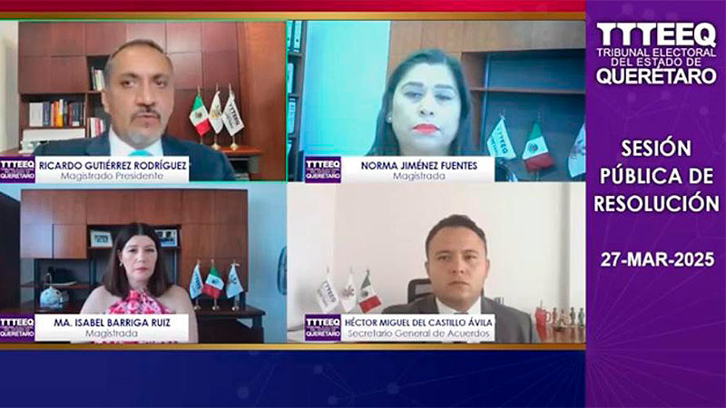 Desecha Tribunal Electoral de Estado de Querétaro demanda del legislador Ulises Gómez de la Rosa  