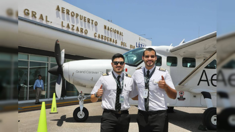 El 07 de abril se reanudan vuelos comerciales por aeropuerto de Lázaro Cárdenas 