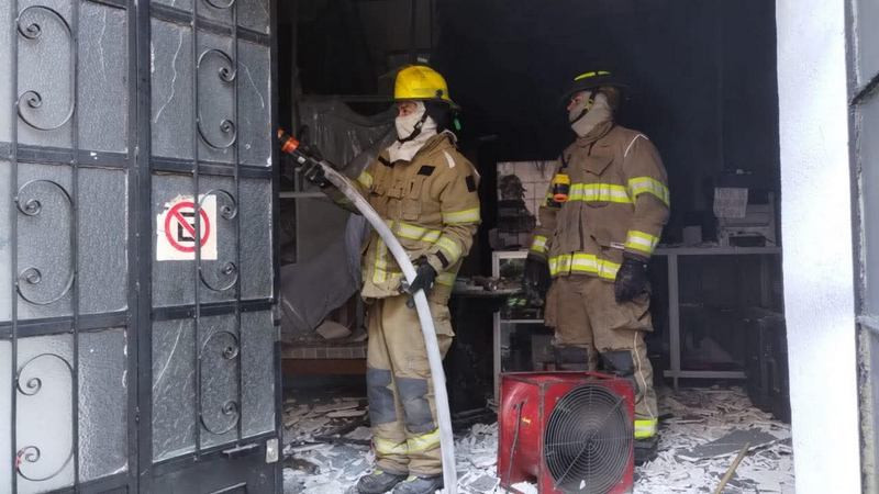 Se incendia vivienda en el Centro de Morelia, Michoacán 