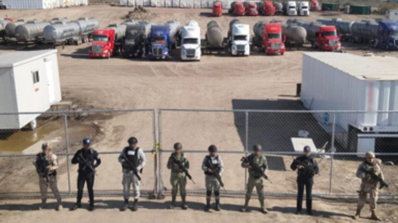 Fuerzas federales aseguran casi 8 millones de litros de combustible en Baja California 