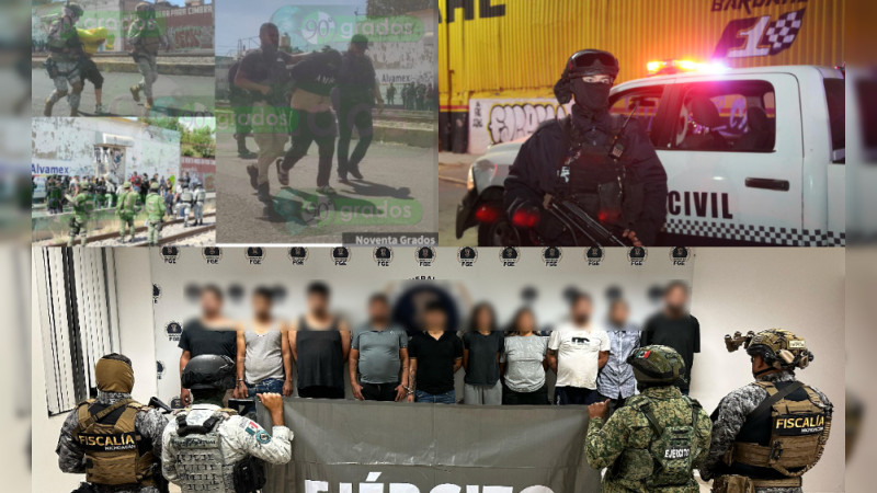 Se instalan en Morelia bandas de secuestradores ligadas a Jalisco: en un año, dos muertos y 20 detenidos en operativos en capital de Michoacán 
