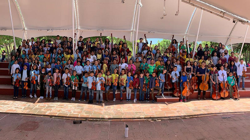 Ofrecerán concierto orquestas infantiles en Humilpan, Querétaro 