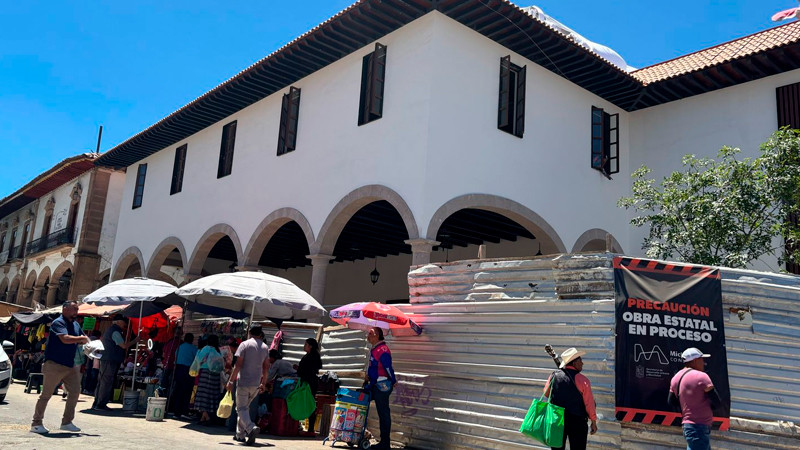 Nuevo mercado de Pátzcuaro se inaugura el próximo 10 de abril: Gladyz Butanda 