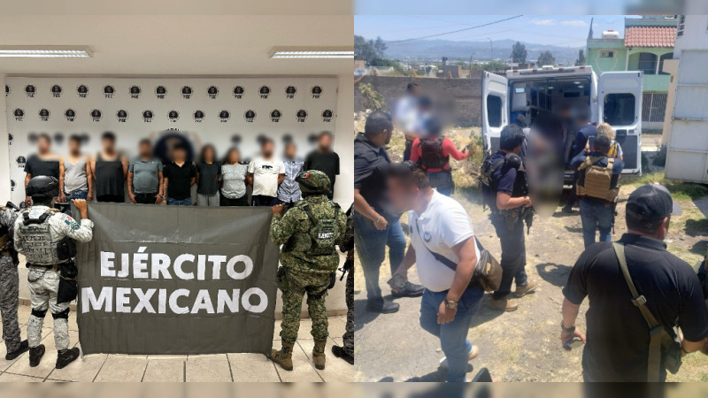 Banda de secuestradores detenida en Morelia, ya había cortado dedo a su víctima: La vinculan a 7 homicidios en Michoacán 