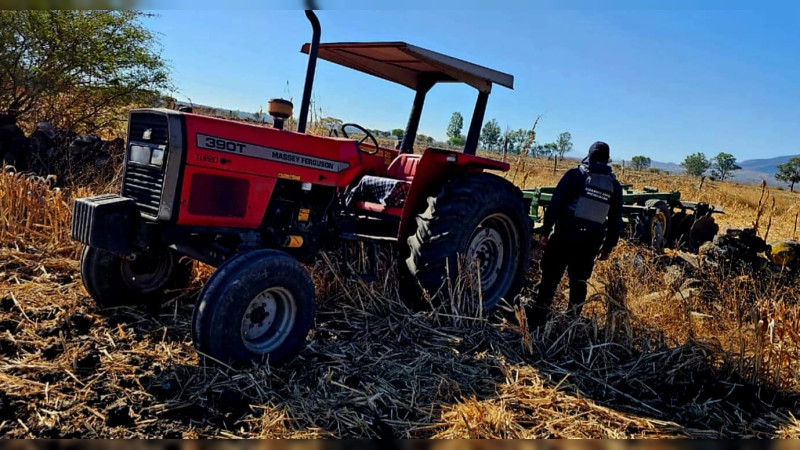 En Numarán, Michoacán muere campesino al ser arrollado por su tractor 