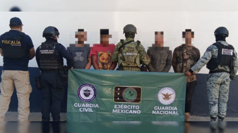 Cae célula criminal liderada por extranjeros, en Apatzingán, Michoacán: Detenidos venezolanos y colombiano 