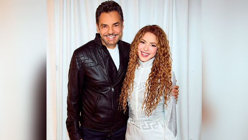 Revelan cuánto pagó Eugenio Derbez por una foto con Shakira