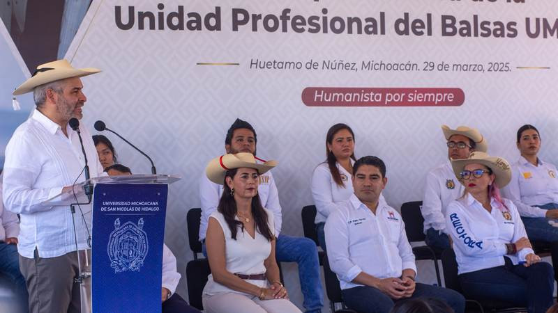 Campus de la UMSNH en Huetamo, será un faro de libertad y de educación en Tierra Caliente: Gobernador  