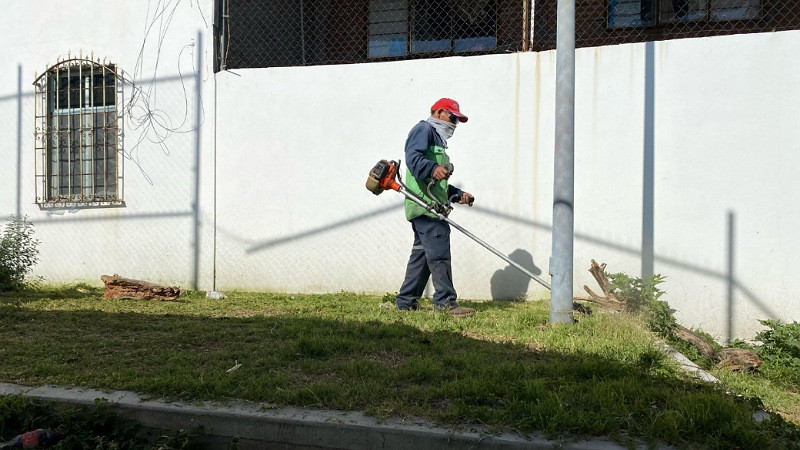 Gobierno de Morelia refuerza acciones de limpieza en espacios públicos 