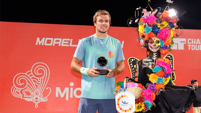 Dmitry Popko se corona en el Morelia Open Challenger Tour 