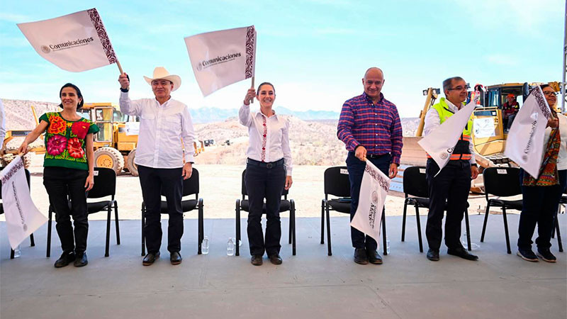 Arranca Claudia Sheinbaum la construcción de la carretera Bavispe-Nuevas Casas Grandes en Sonora  
