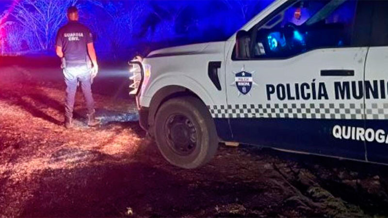 Queda controlado incendio forestal en comunidad de Santa Fe de la Laguna 