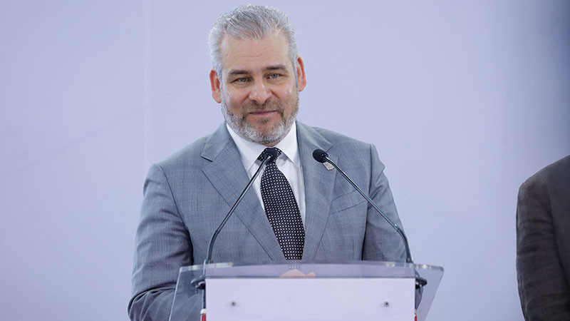 Crece infraestructura de la Michoacana con 300 mdp de inversión histórica: Bedolla 
