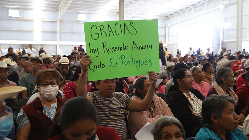 Concluye SEDEA el programa de entrega de maíz para consumo humano en Peñamiller 