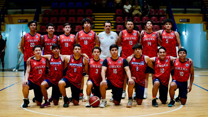 Los Zorros son campeones de la Liga Municipal de Básquetbol  