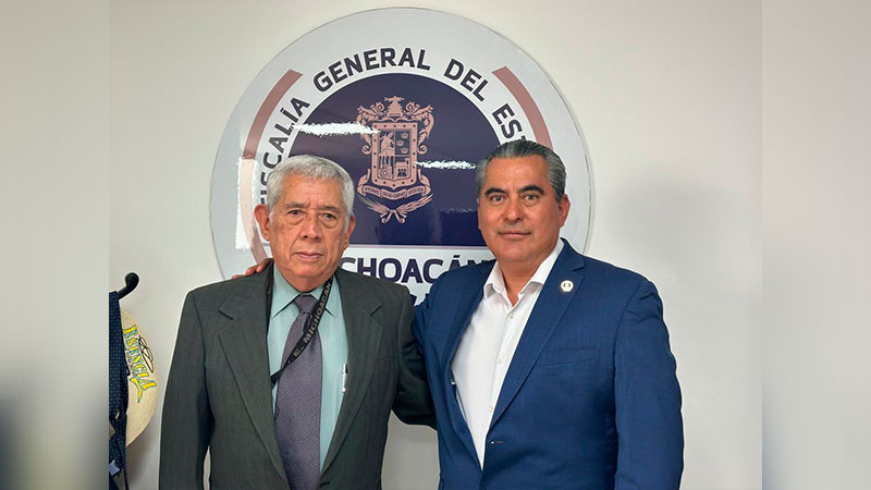 Reconocimiento: Se retira Alberto Espino Vásquez tras 27 años de servicio en la FGE Michoacán 