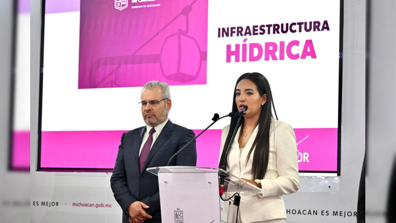Gobierno de Bedolla ha destinado 514 mdp en obras hídricas