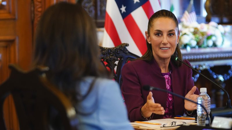 “La presidenta solo le responde al pueblo de México”: Claudia Sheinbaum contesta a dichos de Kristi Noem 