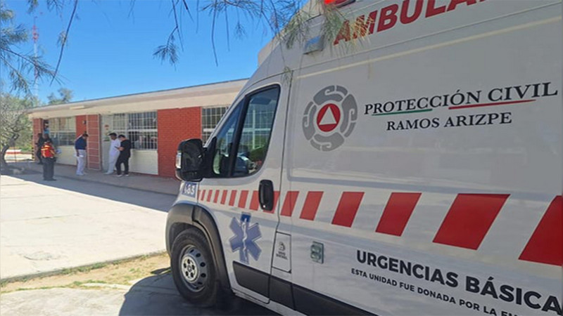 Niño se desmaya y pierde la vida en clases, en primaria de Coahuila 