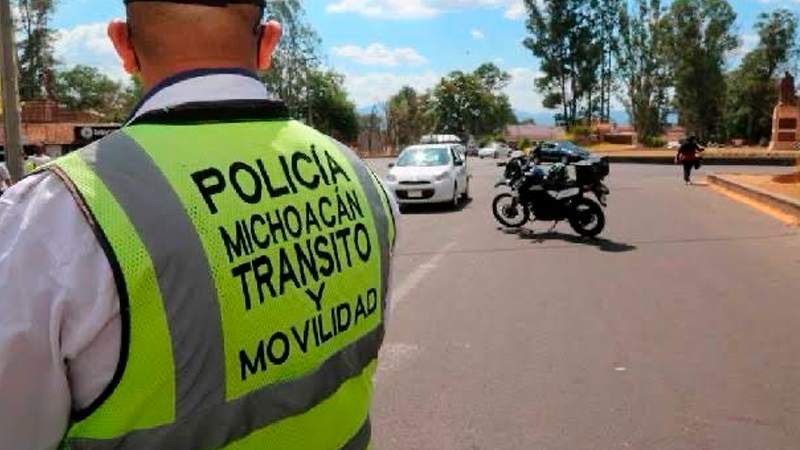 En Morelia, Michoacán balean a agente de Tránsito y Movilidad del Estado, resultó herido 