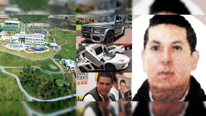 Vacían mansión en club de golf Tres Marías, Morelia, ligada a medio hermano del prófugo Silvano Aureoles, exgobernador de Michoacán; se llevaron Lamborghini y Mercedes Clase G 