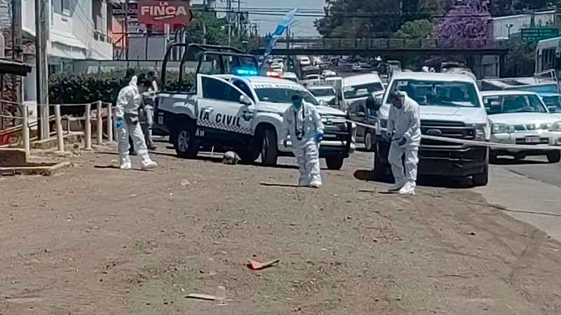 Fuera de peligro agente de tránsito baleado en a Morelia, Michoacán  