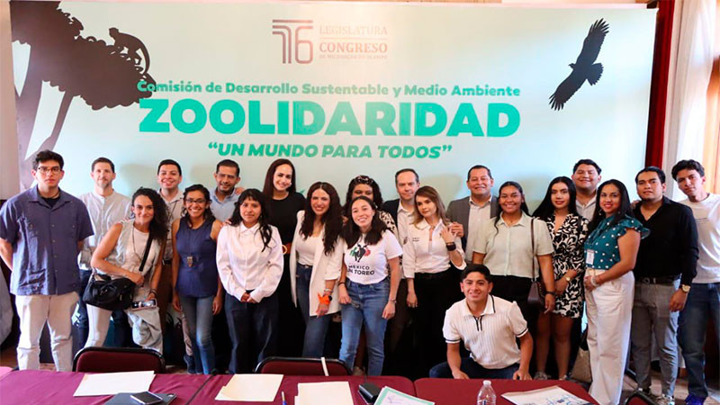 Realiza Comisión de Desarrollo Sustentable y Medio Ambiente Foro “Zoolidaridad, un mundo para todos” 