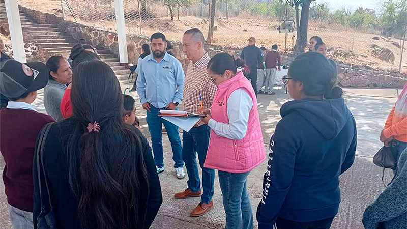 Fortalece Ayuntamiento de Morelos la educación y el bienestar social en la localidad La Salud 
