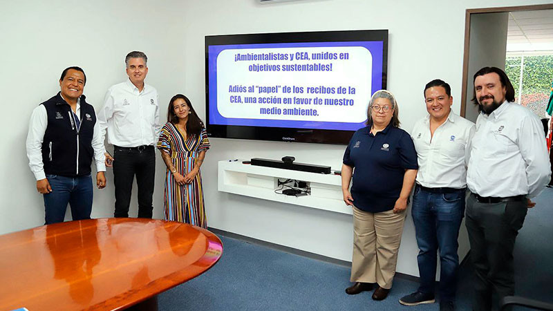 Suman esfuerzos CEA y ambientalistas para dejar recibos impresos y utilizar digitales, en Querétaro 