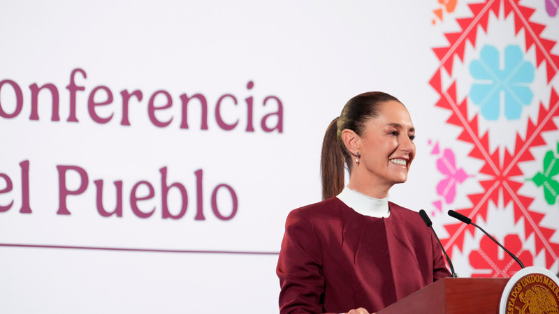 Rechaza Sheinbaum "visión muy negativa" sobre economía mexicana 
