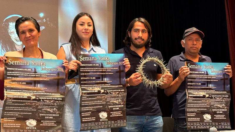 Realizarán edición 72 del Viacrucis en Indaparapeo 