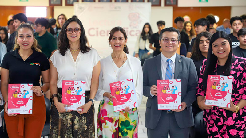 Arranca Programa de Lectura Científica para nivel medio superior de Michoacán: SEE 