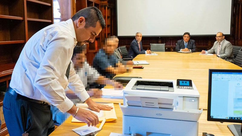Poder Judicial de Michoacán adjudica partidas de licitación para la adquisición de consumibles de cómputo 