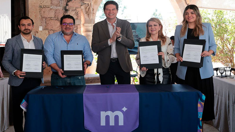 Gobierno Municipal y Aiemac, firman convenio para favorecer el empleo en Morelia 